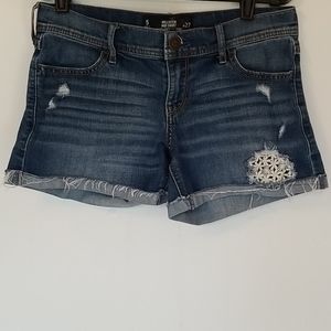 Hollister MIDI Jean Shorts